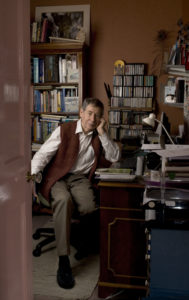 My late father at his writing desk 'Willing Words'
